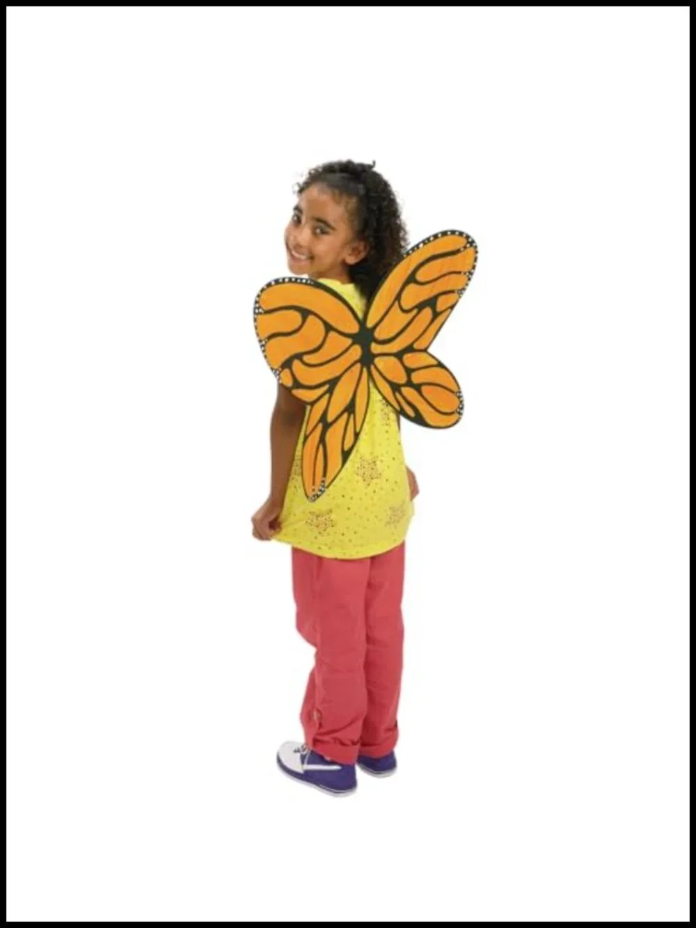 Decorate Your Own Wings Set of 12 Cardstock Arts & Crafts Activity